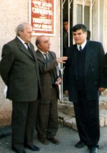 Սերգեյ Սարինյանի և Հովհաննես Գրիգորյանի հետ Ստեփանակերտում