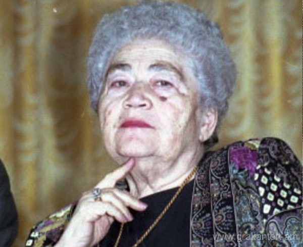 ՀԱՅՏԱՐԱՐՈՒԹՅՈՒՆ. Սիլվա Կապուտիկյանի ծննդյան 100-ամյակի օրն է
